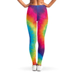 Tie Dye Print Women's Leggings