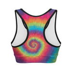 Tie Dye Print Women's Sports Bra