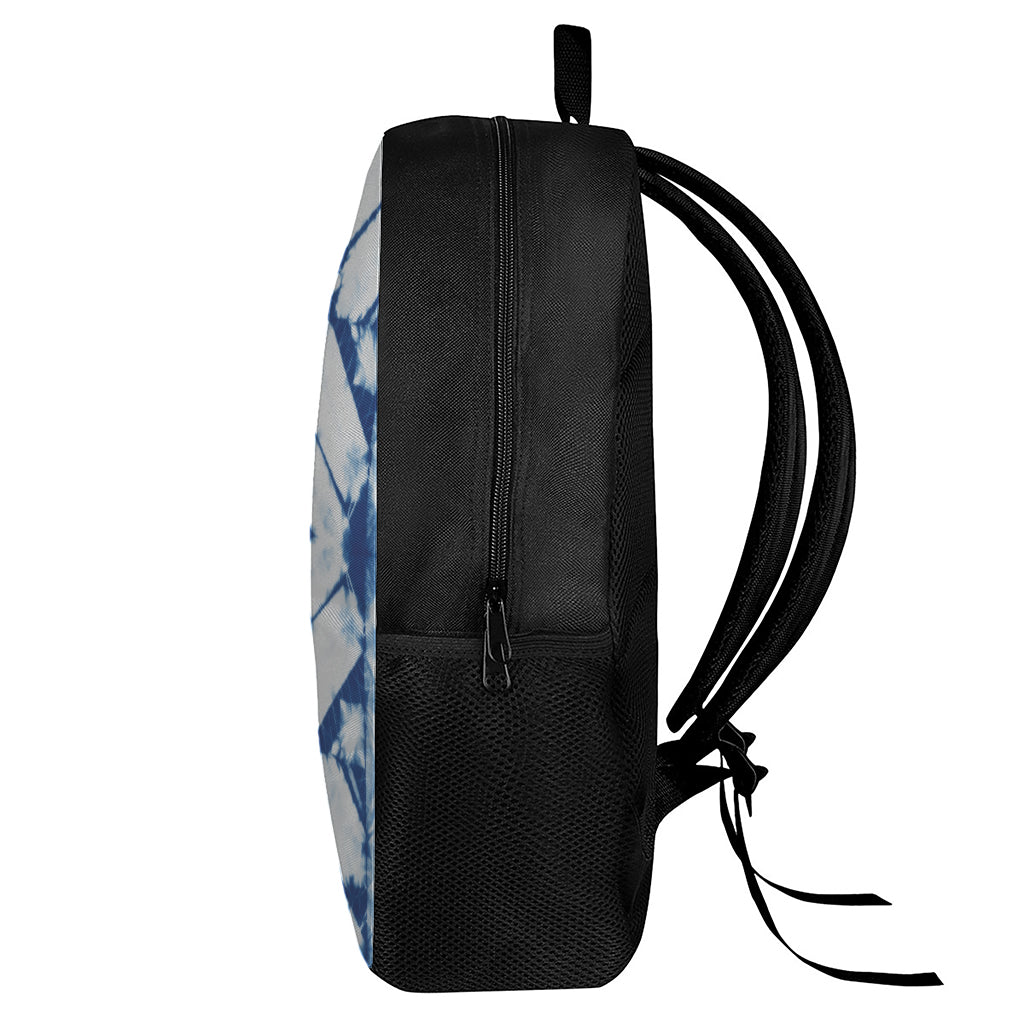 Tie Dye Shibori Pattern Print 17 Inch Backpack
