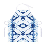 Tie Dye Shibori Pattern Print Adjustable Apron