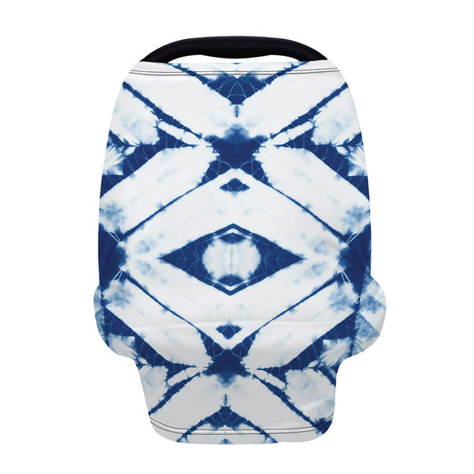 Tie Dye Shibori Pattern Print Baby Seat Cover