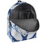 Tie Dye Shibori Pattern Print Backpack