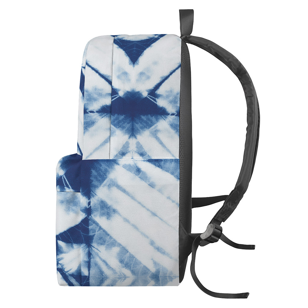 Tie Dye Shibori Pattern Print Backpack