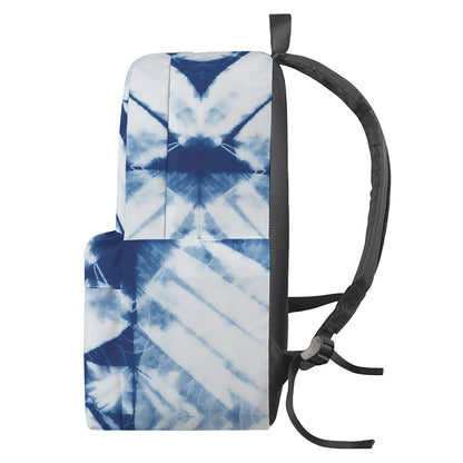 Tie Dye Shibori Pattern Print Backpack