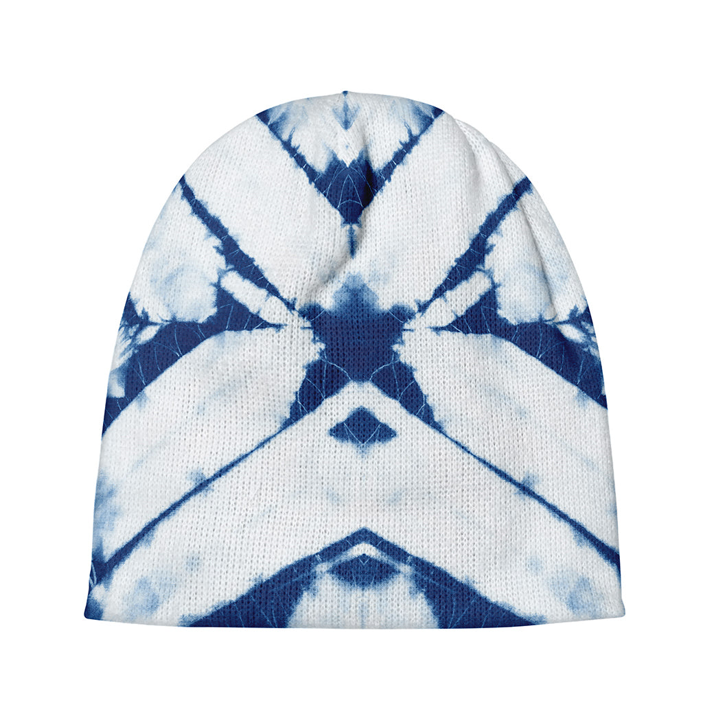 Tie Dye Shibori Pattern Print Beanie