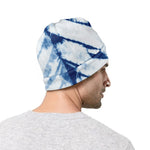 Tie Dye Shibori Pattern Print Beanie