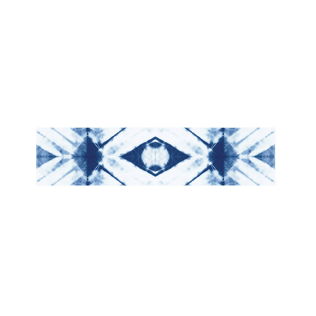 Tie Dye Shibori Pattern Print Bed Runner