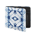Tie Dye Shibori Pattern Print Bifold Wallet