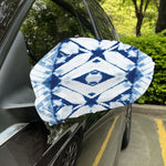 Tie Dye Shibori Pattern Print Car Side Mirror Covers
