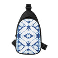 Tie Dye Shibori Pattern Print Sling Bag