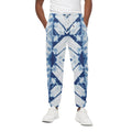 Tie Dye Shibori Pattern Print Cotton Sweatpants