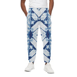 Tie Dye Shibori Pattern Print Cotton Pants