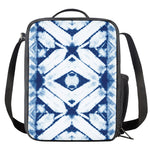 Tie Dye Shibori Pattern Print Crossbody Lunch Bag