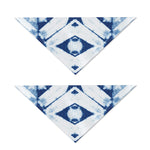 Tie Dye Shibori Pattern Print Dog Bandana