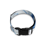 Tie Dye Shibori Pattern Print Dog Collar