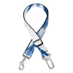 Tie Dye Shibori Pattern Print Dog Seat Belt