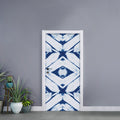 Tie Dye Shibori Pattern Print Door Sticker