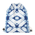Tie Dye Shibori Pattern Print Drawstring Bag