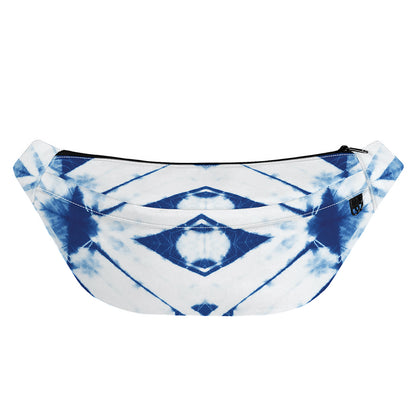 Tie Dye Shibori Pattern Print Fanny Pack