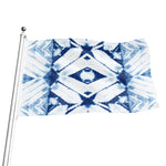 Tie Dye Shibori Pattern Print Flag