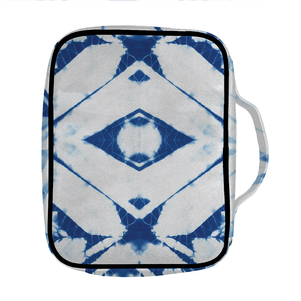 Tie Dye Shibori Pattern Print Front Pocket Bible Bag