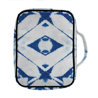 Tie Dye Shibori Pattern Print Front Pocket Bible Bag