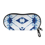 Tie Dye Shibori Pattern Print Glasses Case