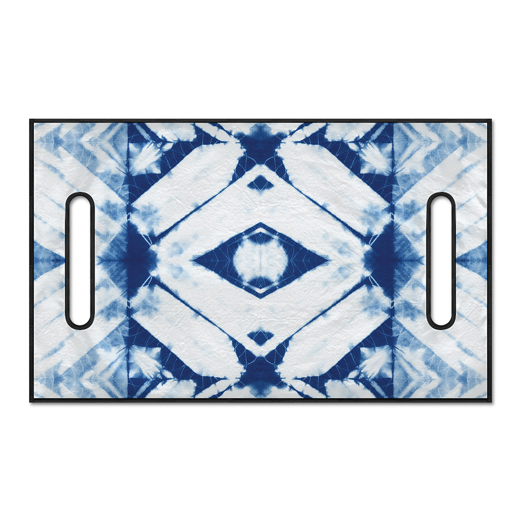 Tie Dye Shibori Pattern Print Golf Cart Seat Cover