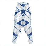 Tie Dye Shibori Pattern Print Hammer Pants