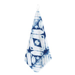 Tie Dye Shibori Pattern Print Hand Towel