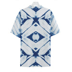 Tie Dye Shibori Pattern Print Hawaiian Shirt
