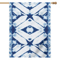 Tie Dye Shibori Pattern Print House Flag