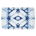Tie Dye Shibori Pattern Print Indoor Door Mat
