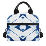 Tie Dye Shibori Pattern Print Insulated Lunch Bag