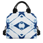 Tie Dye Shibori Pattern Print Insulated Lunch Bag
