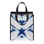 Tie Dye Shibori Pattern Print Insulated Lunch Tote