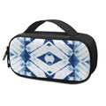 Tie Dye Shibori Pattern Print Portable Cooler Travel Case