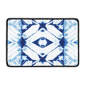 Tie Dye Shibori Pattern Print Kitchen Mat