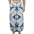 Tie Dye Shibori Pattern Print Lantern Pants