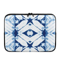 Tie Dye Shibori Pattern Print Laptop Sleeve
