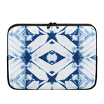 Tie Dye Shibori Pattern Print Laptop Sleeve