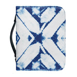 Tie Dye Shibori Pattern Print Leather Bible Cover