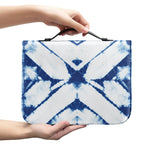 Tie Dye Shibori Pattern Print Leather Bible Cover