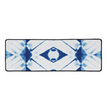Tie Dye Shibori Pattern Print Long Kitchen Mat