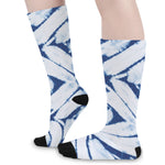 Tie Dye Shibori Pattern Print Long Socks