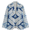 Tie Dye Shibori Pattern Print Men's Blazer