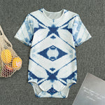 Tie Dye Shibori Pattern Print Men's Bodysuit