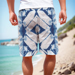 Tie Dye Shibori Pattern Print Men's Cargo Shorts