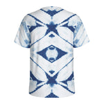 Tie Dye Shibori Pattern Print Men's Sports T-Shirt