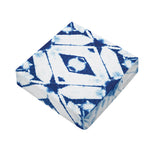 Tie Dye Shibori Pattern Print Outdoor Seat Cushion Cover